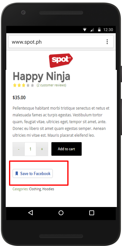 Save Button
