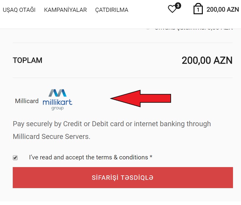 Payment widget