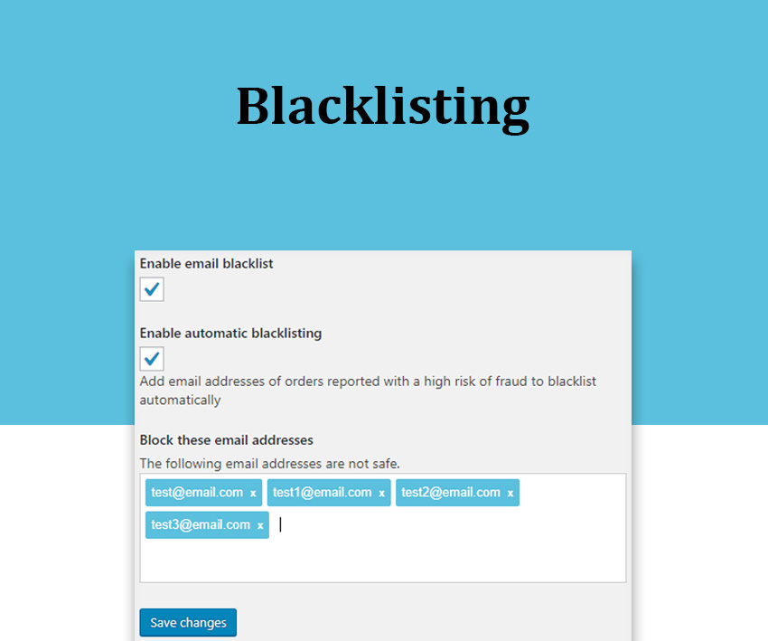 blacklisting