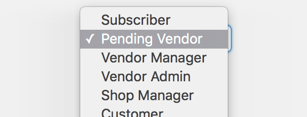 Multiple vendor settings