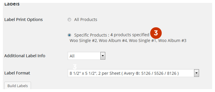 Scanventory label print settings 2